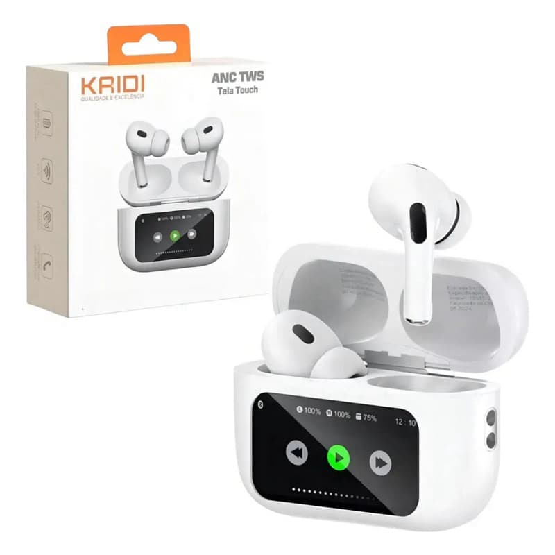 Fone De Ouvido Tela Touch Kaidi KNC4219 modelo atualizado Top de Linha