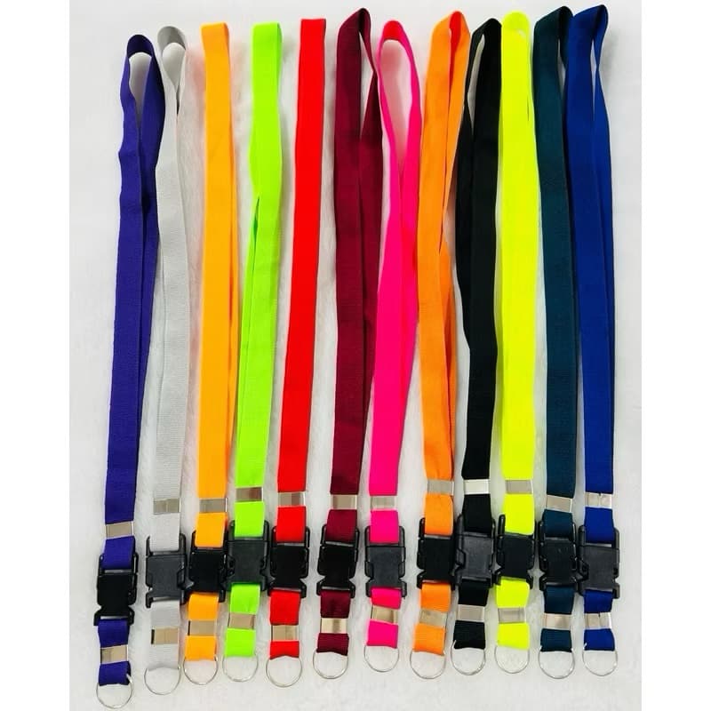 Kit 3 Cordão de Pescoço Chave de Moto Para Chave Chaveiro e Crachá Eventos Engate Saque