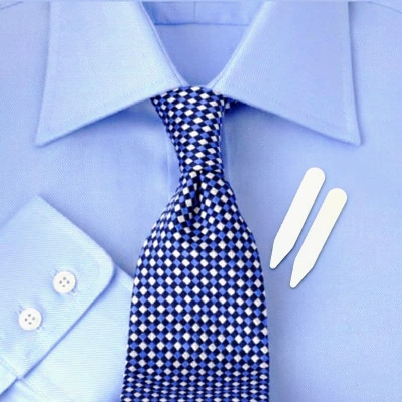 Kit c/60 ou 120 peças.Barbatanas (+firmes)de Colarinho Gola Paleta Camisa Social Unissex
