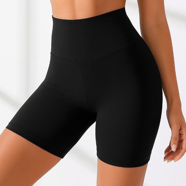 Shorts Legging Suplex Cós Alto Feminino Academia Fitness Treino