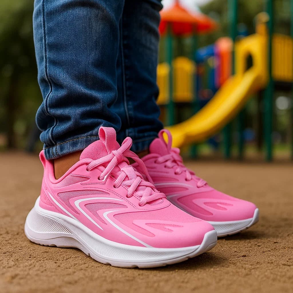 Tênis Infantil  para Meninos e Meninas Esportivo Confortável, Colegial, Original Enos Way