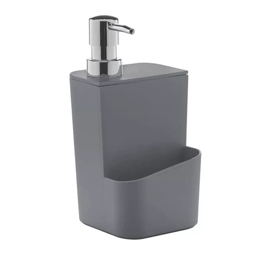 Dispenser Para Detergente Com Porta Bucha Esponja 650ml - Ou