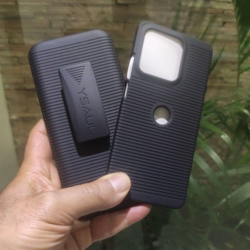 capa suporte para Moto G86 com belt clip