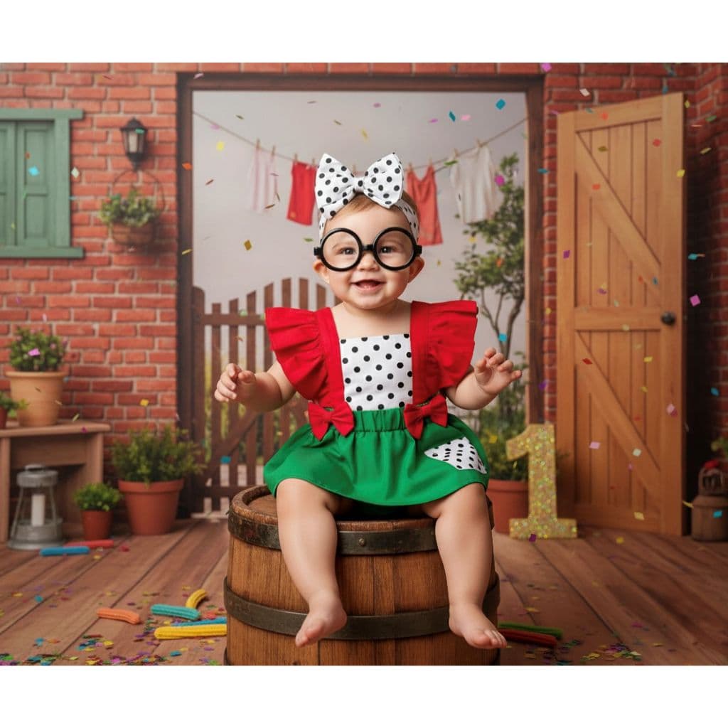 Romper Chiquinha - Roupa Chiquinha