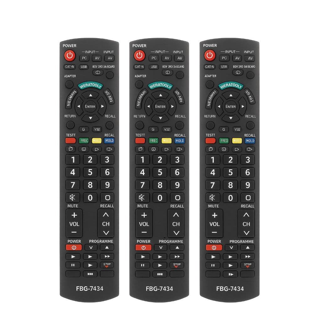 Controle Remoto compativel TV Lcd Panasonic FBG-7434 SKY 9050 N2QAYB000572 N2QAYB000487