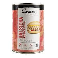 Salsicha Vegetal Defumada Superbom 400g