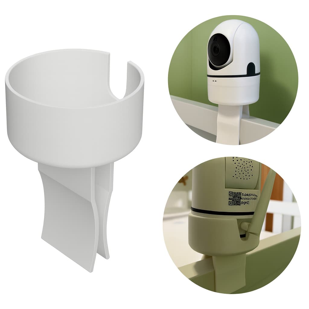 Suporte Berço Baba Eletronica Giratoria 360 Universal Yoosee
