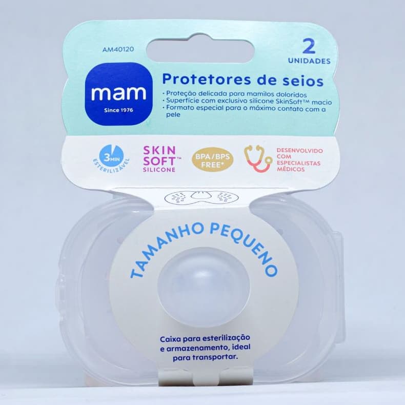 Protetor De Seios Mam Tam 1 Regular 2 Unidades