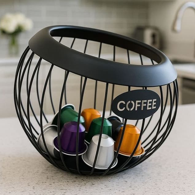 Porta Cápsulas De Café Suporte Armazenamento Organizador Para Café