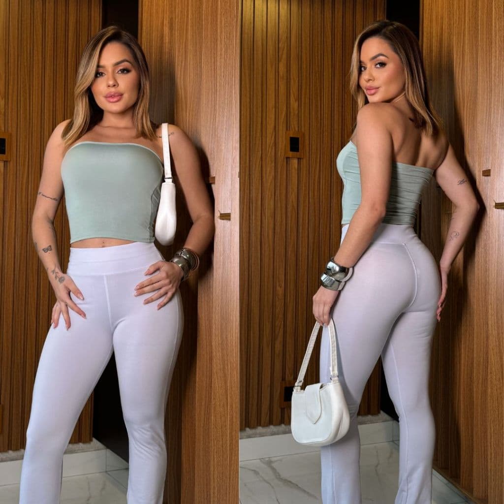 Cropped Top Faixa Tube Tubinho Feminino Tomara que Caia