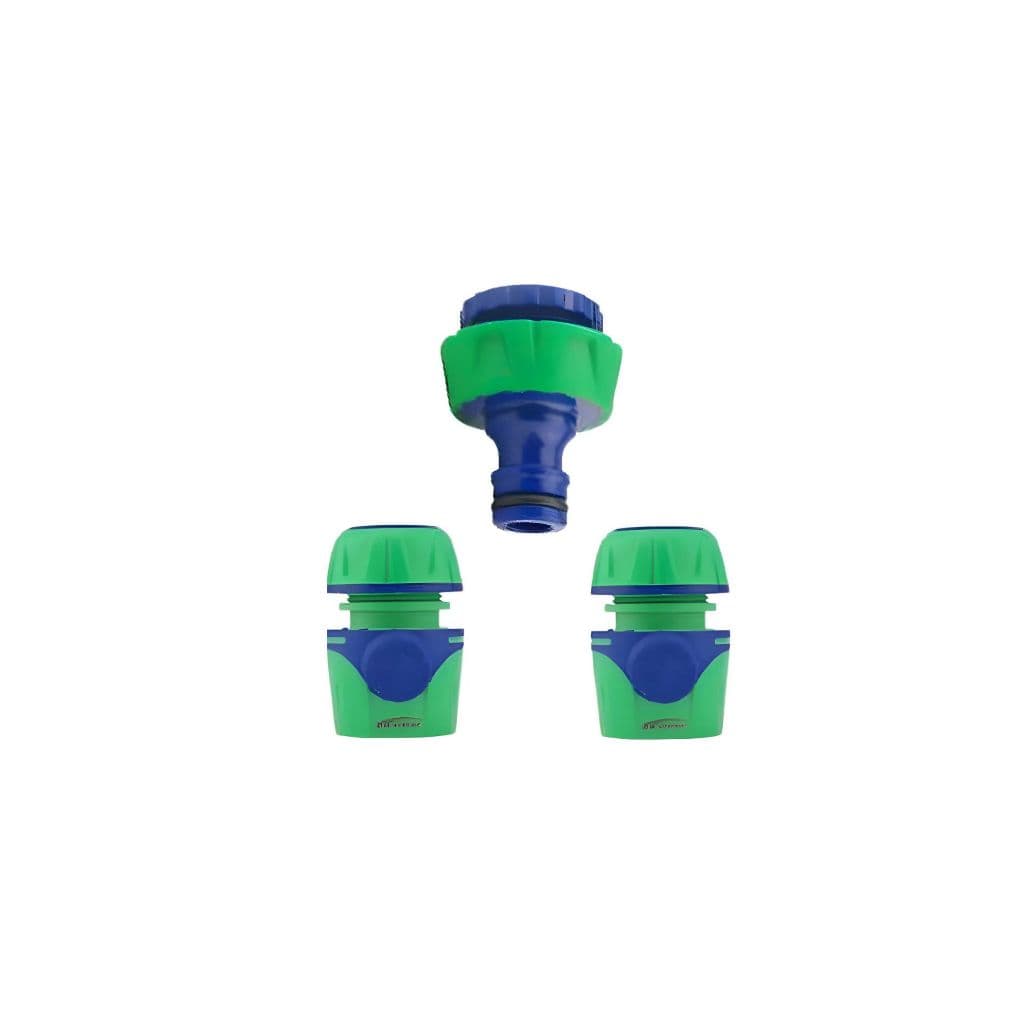 Conjunto 1 Bico Torneira 3/4 1/2 + 2 Engates Rápido Amanco