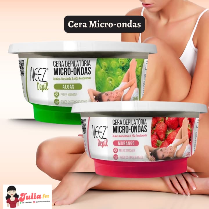 Cera Depilatória Neez Depil Micro-ondas 150g