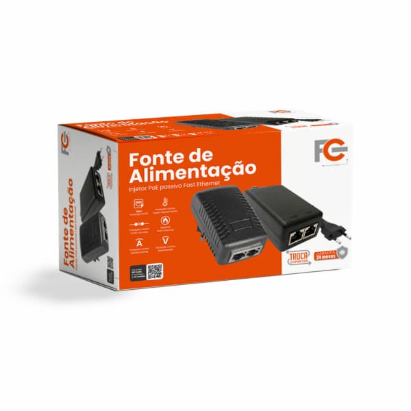 Fonte Adaptadora  POE 24v 1a FC2401PN