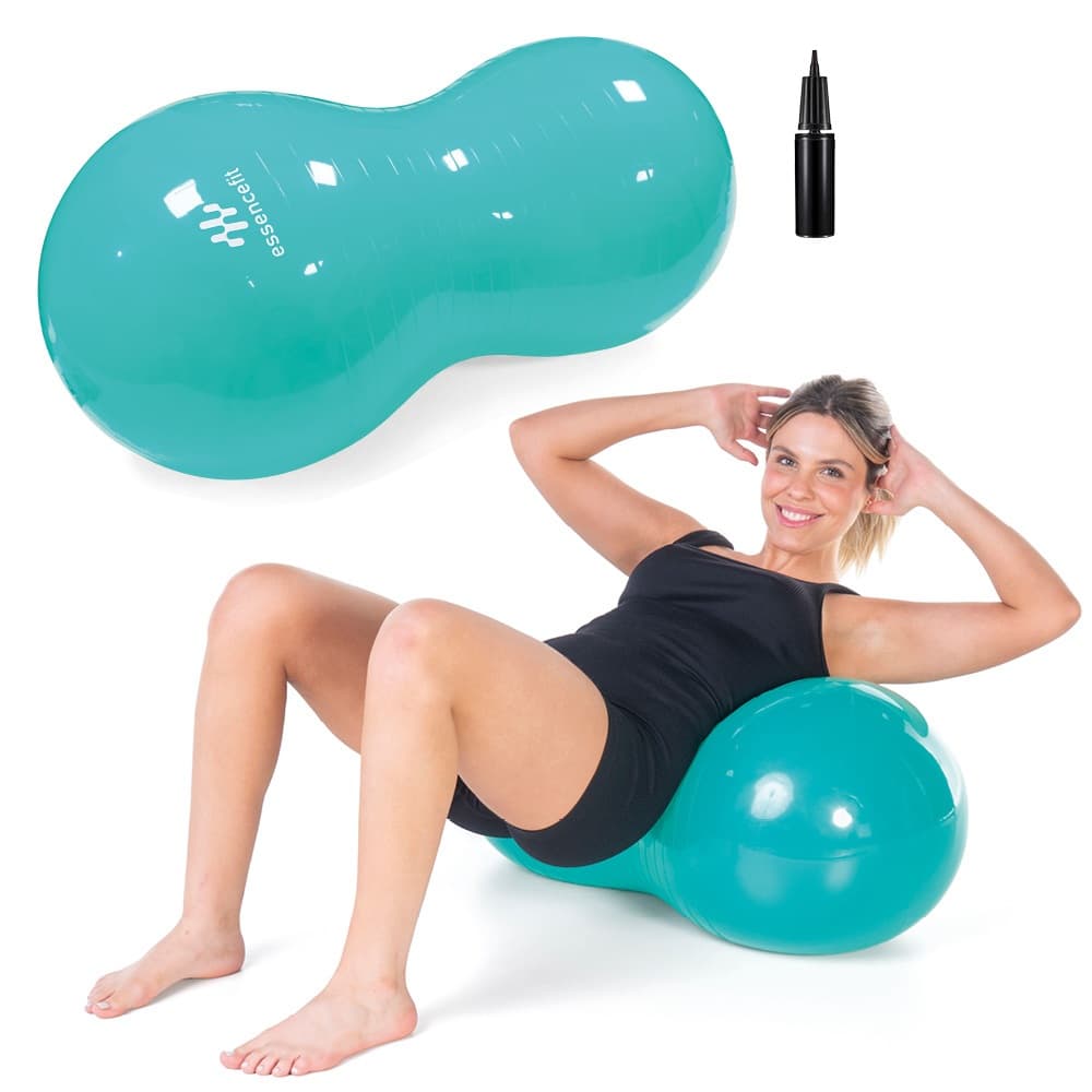 Bola Feijão De Ginástica Pilates Peanut Ball Step Suíça Alta Performance EssenceFit