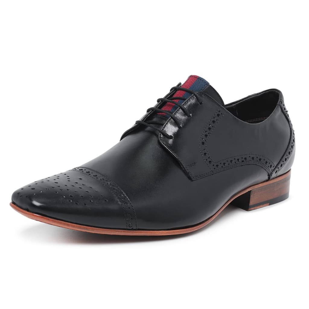 Sapato Brogue Social em Couro Sapato Masculino de Amarrar Sapato Formal Elegante