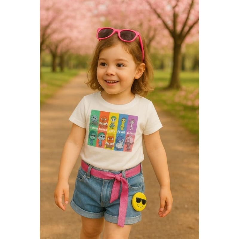 Conjunto Divertidamente Menina Infantil