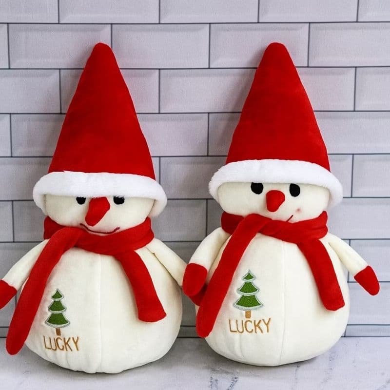 Bonecos De Neve - Enfeite De Natal 26cm