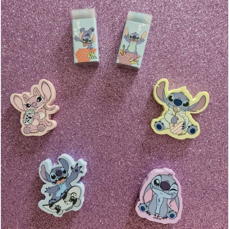 Borracha Face Stitch ou borracha colorida Molin macia colorida estudo material escolar fofa kawaii