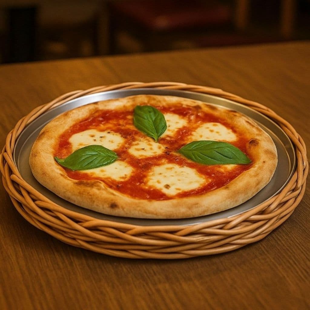 Bandeja pizza em vime de 30cm