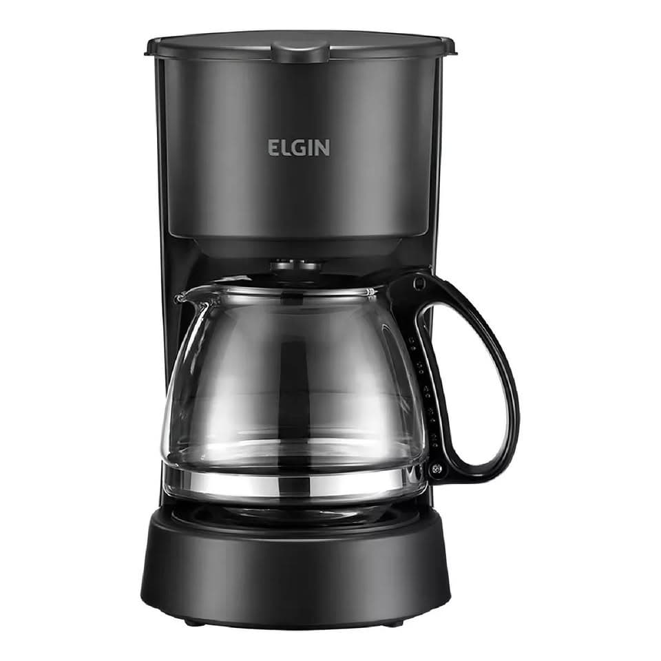 Cafeteira elétrica 15 xícaras 600ml Elgin Sistema Corta-pingos Preta 220V