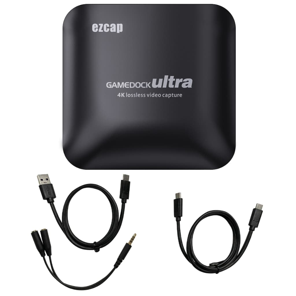 Placa Ezcap 326 Gamedock Ultra 4k30 Cartão De Captura Usb 3.1 - Placa de Captura Super Slim Premium