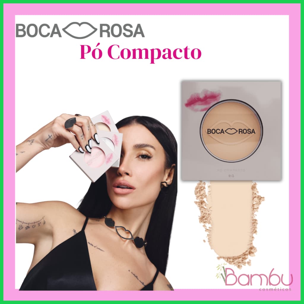 Boca Rosa | Pó Compacto Efeito Matte