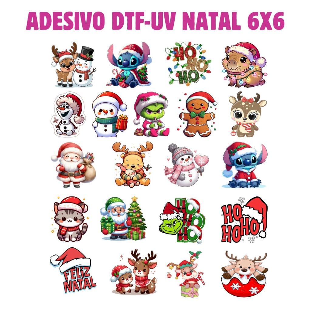 Adesivo DTF UV Impressão Personalizada De Alta Qualidade Para Copos e Outros Arte Pronto Oferta