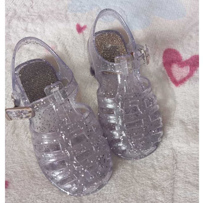 Sandália Infantil Aranha Feminina: Conforto e Leveza Delicada Várias Cores Flexível Antiderrapante Bebê 18 ao 32