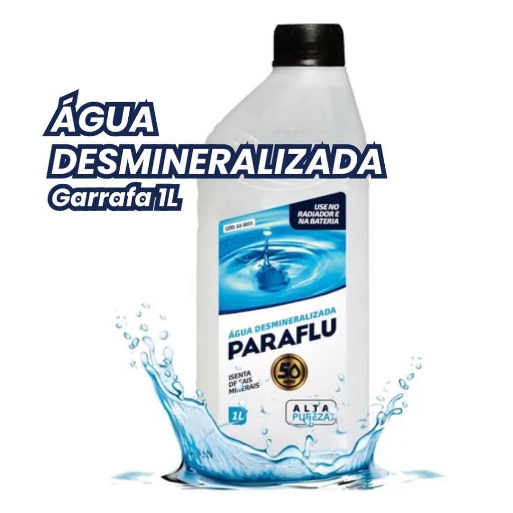 Água Desmineralizada Radiador 1 Litro Paraflu 10-3031