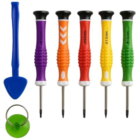 Kit Jogo Chave de Precisão 8 Peças Jogo Ferramentas Reparo em Celular, Notebook, Eletrônicos...