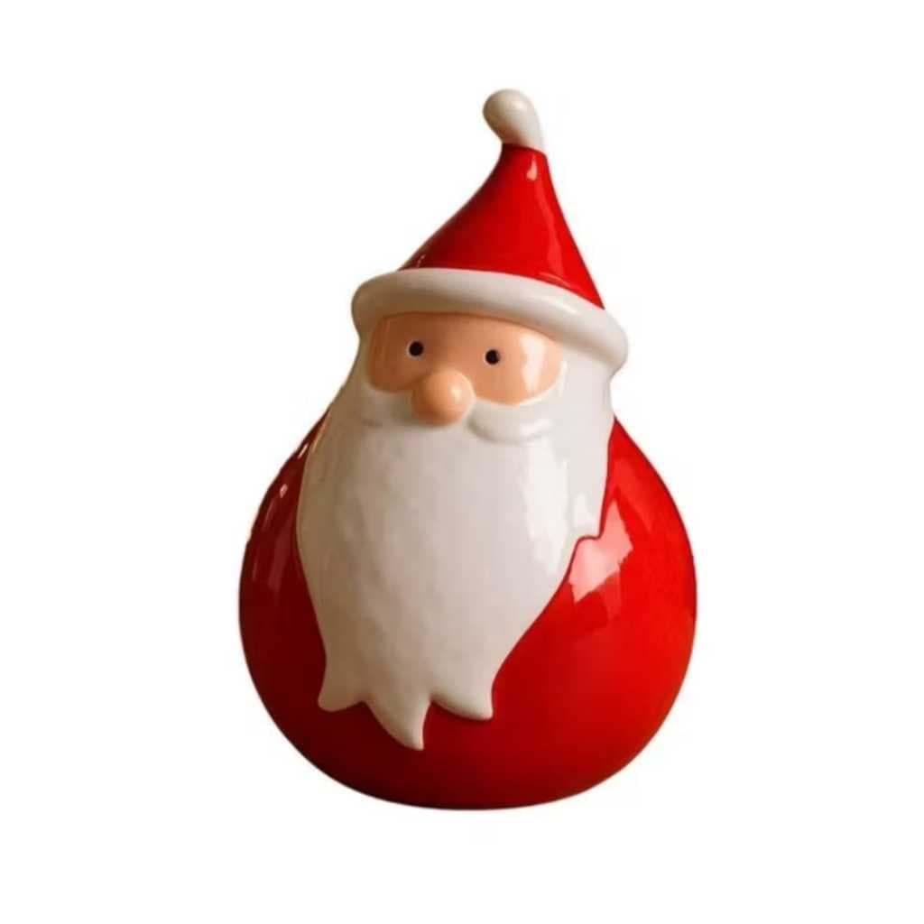 Enfeite Papai Noel Decorativo em Cerâmica Natal