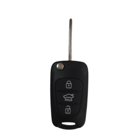 Carcaça Chave Hyundai 3 Botões - Porta Malas