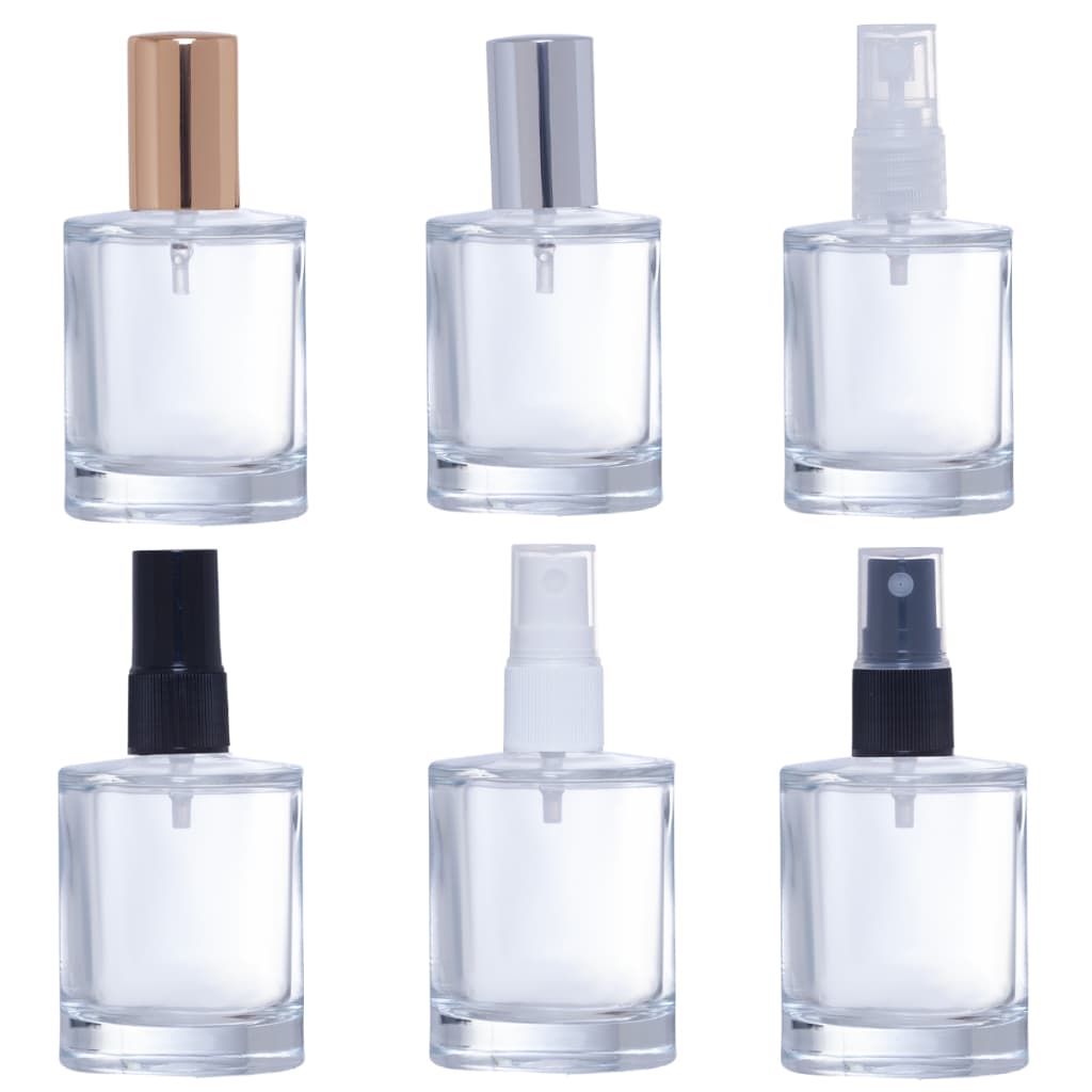 Kit Frasco Perfume Premium Importado C/ Válvula Luxo Prata Dourado 60ml