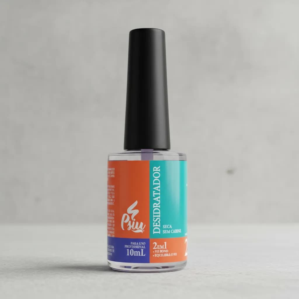 Preparador Unha Gel psiu Desidratador Regulador de PH - Psiu (10ml)