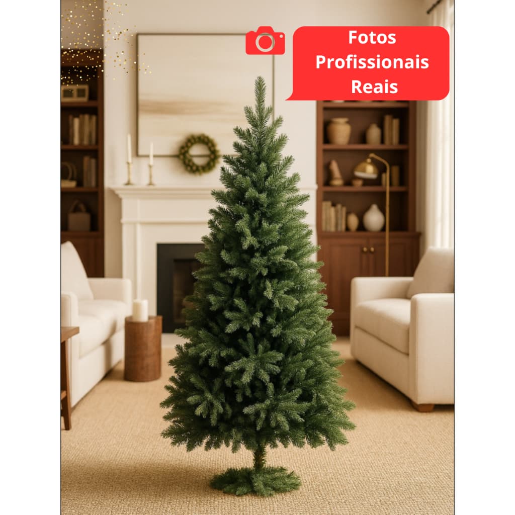 Árvore de Natal 189,0m | 300 Galhos Ultra Realista