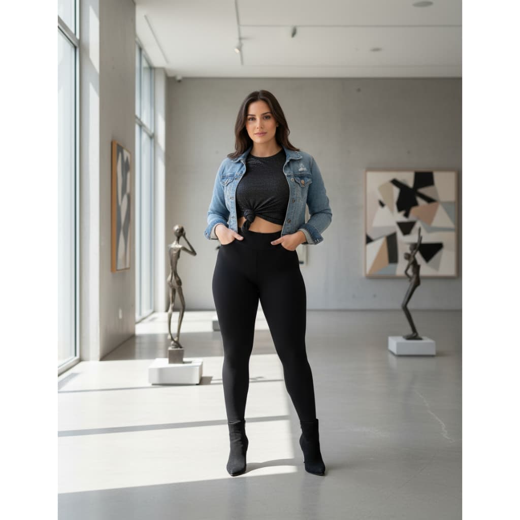 Calca Legging Termica Suplex Peluciada Inverno Leg Felpuda