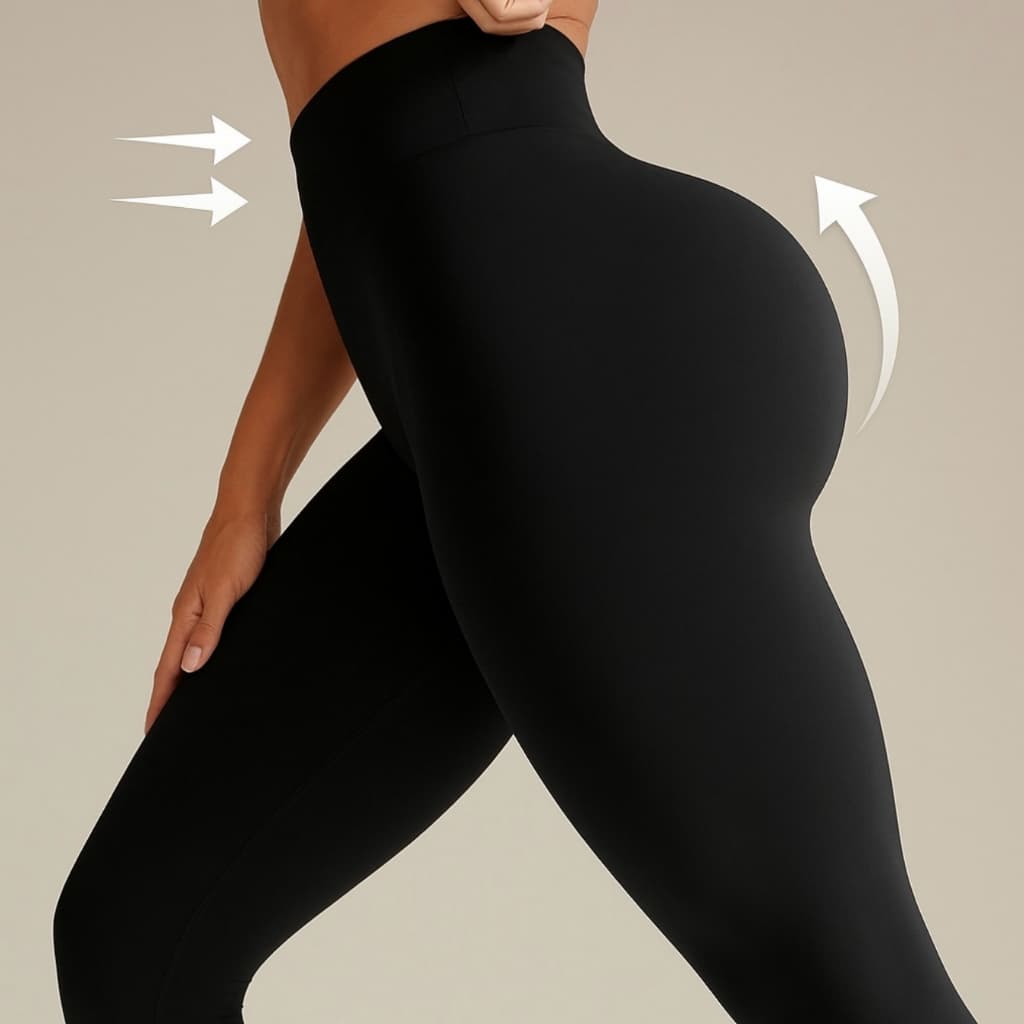 Calça Legging Cintura Alta Feminina Fitness
