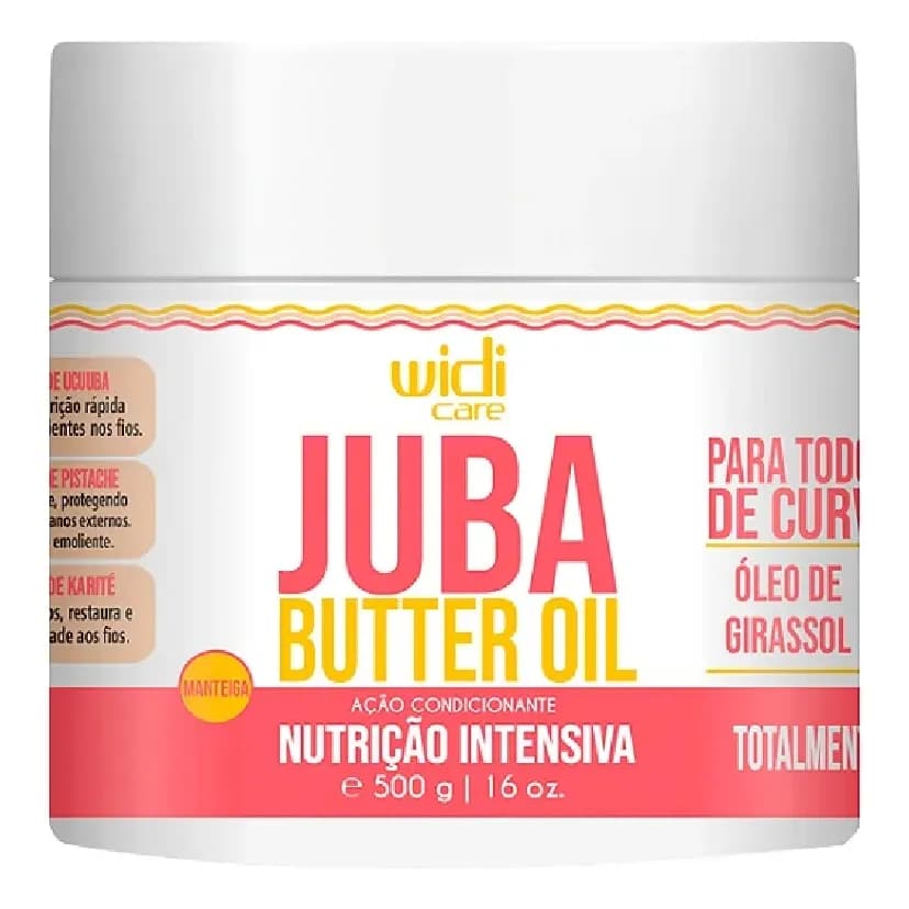 Juba Butter Oil Tratamento Capilar 500 G - Widi Care