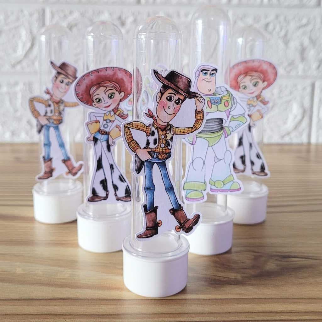 Aplique Tubete Story Toy Story - Festa Infantil - Lembrancinhas.