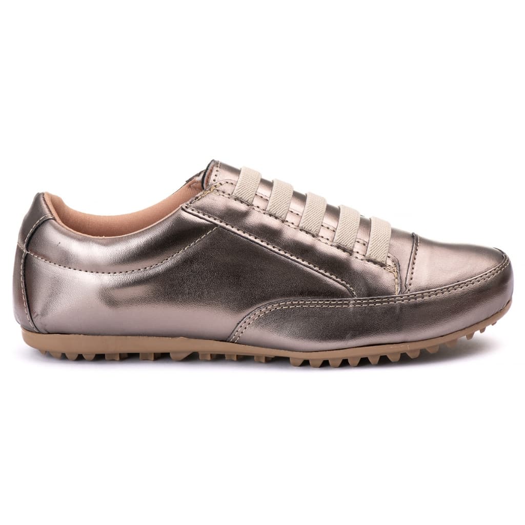 Tênis Sapatênis Feminino Casual Calce Fácil Confort Envio Já