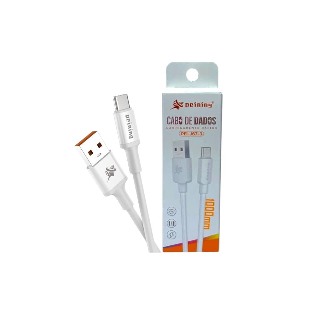 Cabo USB/TIPO C PEI-J67-3 PEINING