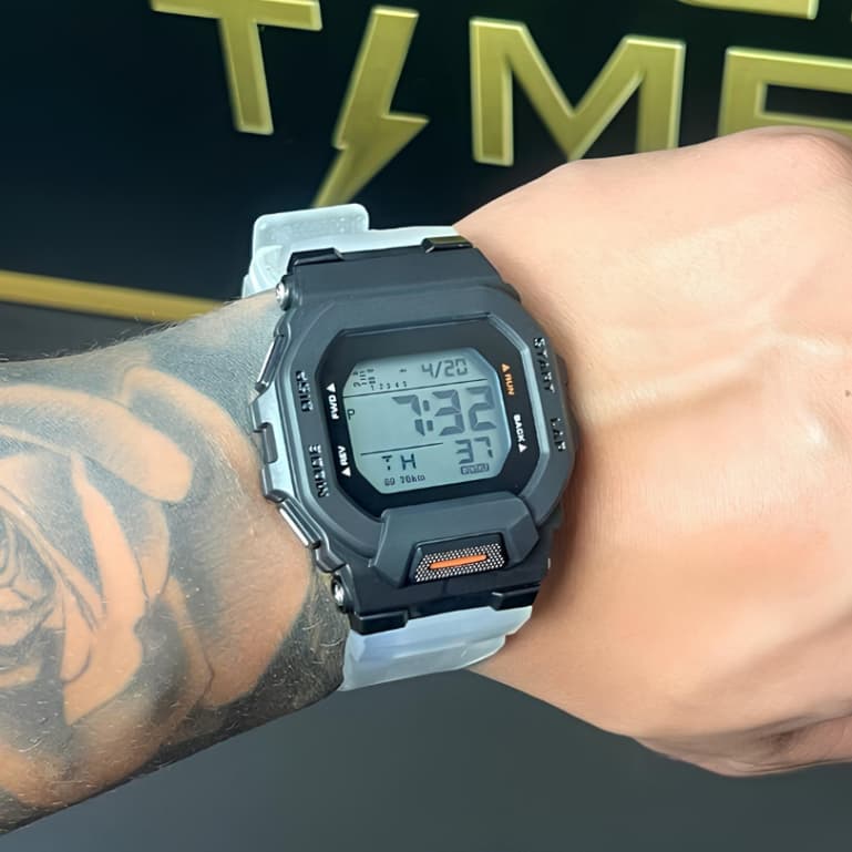 Relógio Masculino Digital Funcional Esportivo Militar Resistente à água  Luminoso Cronometro Com Caixa Para Presente