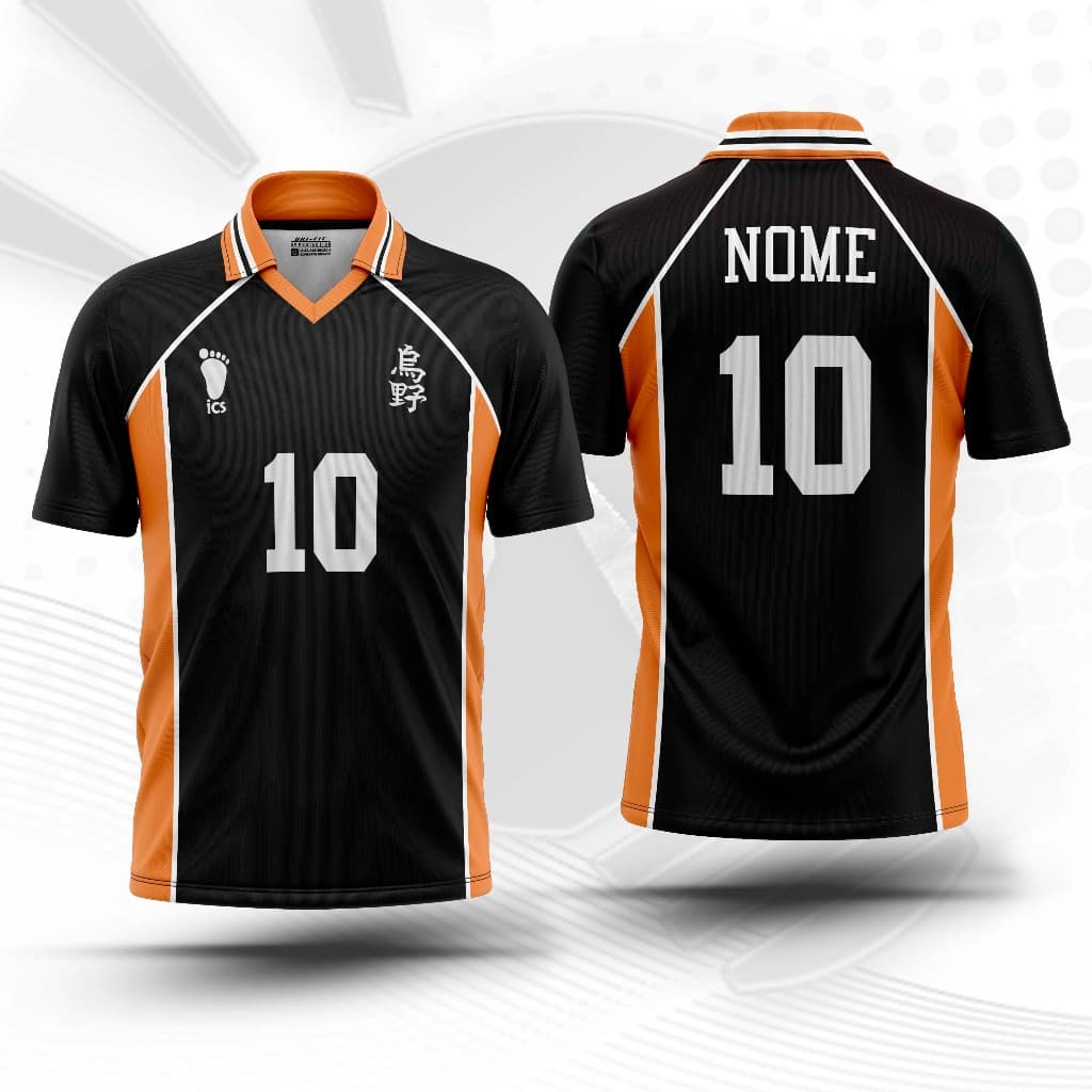 Camiseta Anime HAIKYUU karasuno JAPÃO  Adulto / Infantojuvenil Personalizável