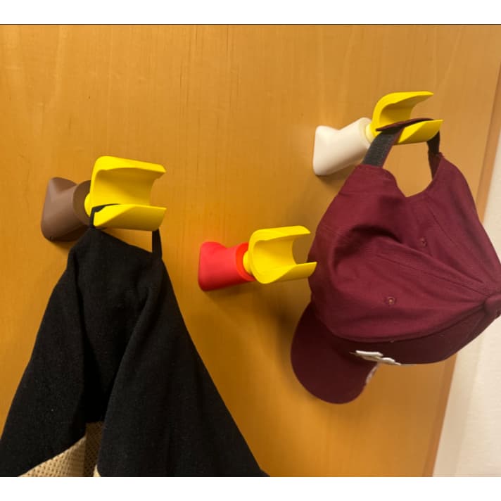 1 Gancho de Parede Mão Estilo LEGO - Suporte Divertido e Colorido para Objetos 1 Unidade