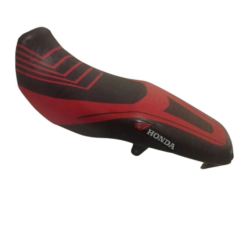 Capa de Banco Moto Personalizada Esportiva Honda Titan Fan 125 150 160 Bicolor Antiderrapante Alta Durabilidade