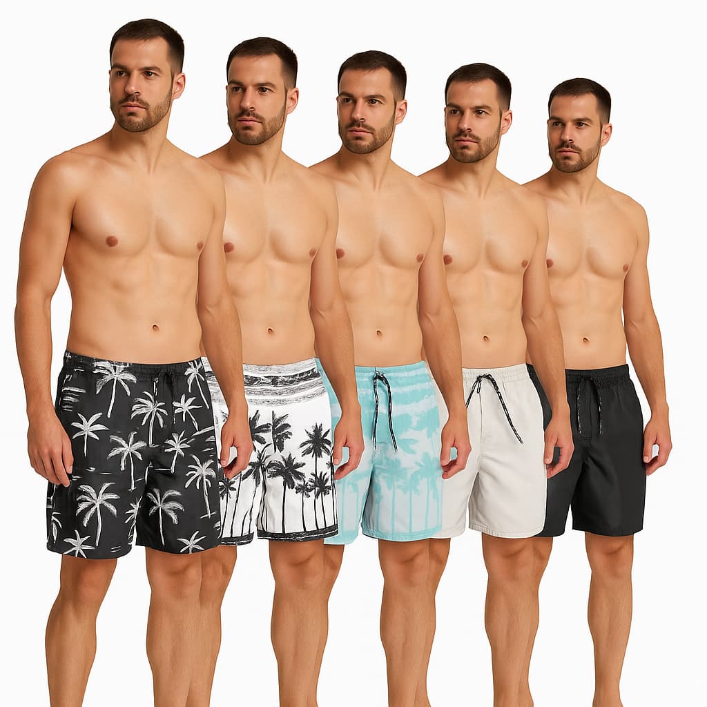 Bermuda Elastano Moda Praia Mauricinho Masculina Lisa Preta Academia Treino Caminhada Leve Promoçãoo