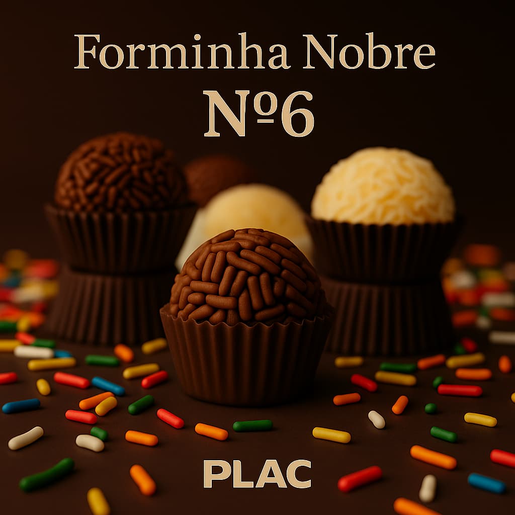 N6 1000 Forminhas de papel impermeáveis e forneáveis, fácil manuseio para doces, brigadeiro, beijinho
