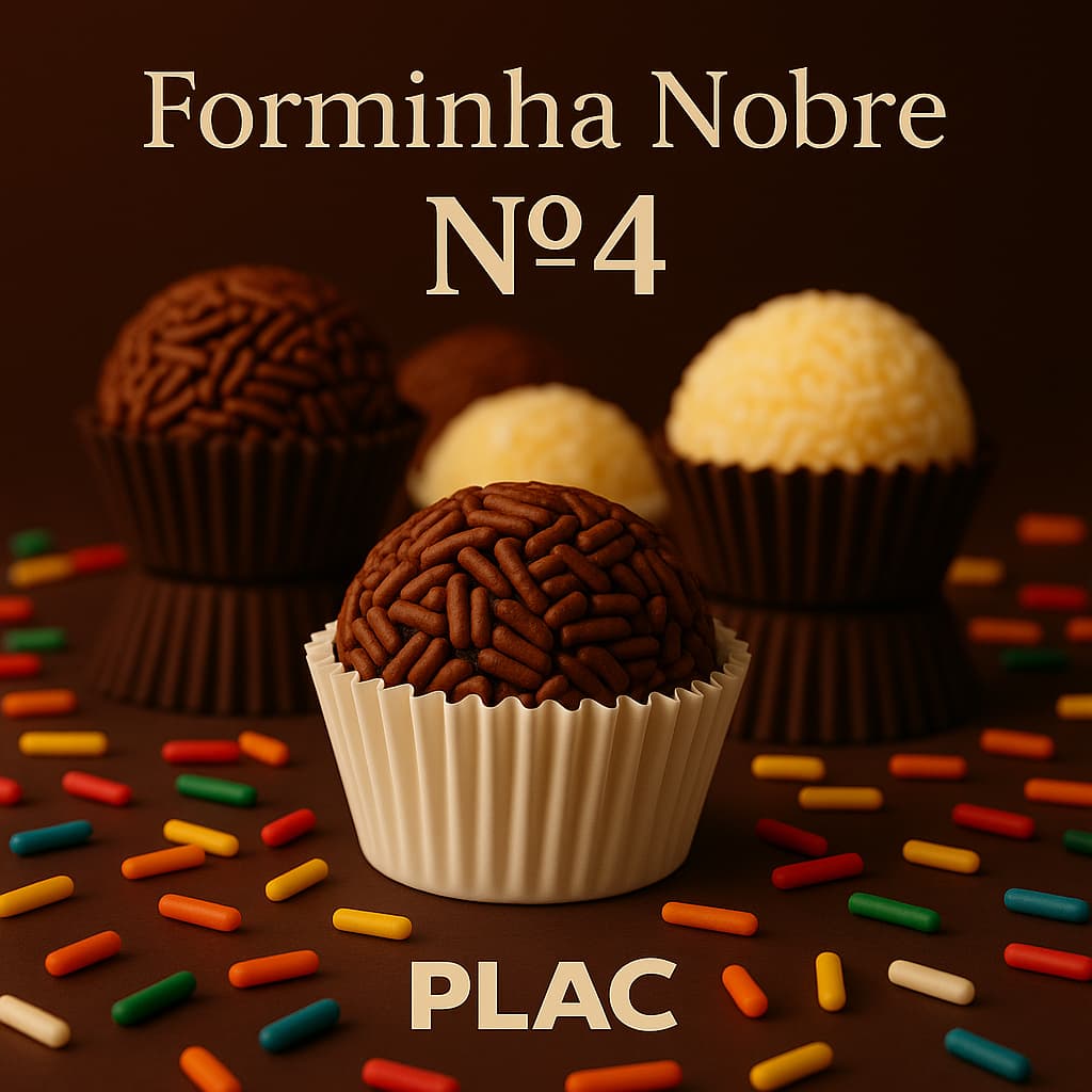 N4 1000 Forminhas papel impermeáveis e forneáveis, fácil manuseio para doces, brigadeiro, beijinho