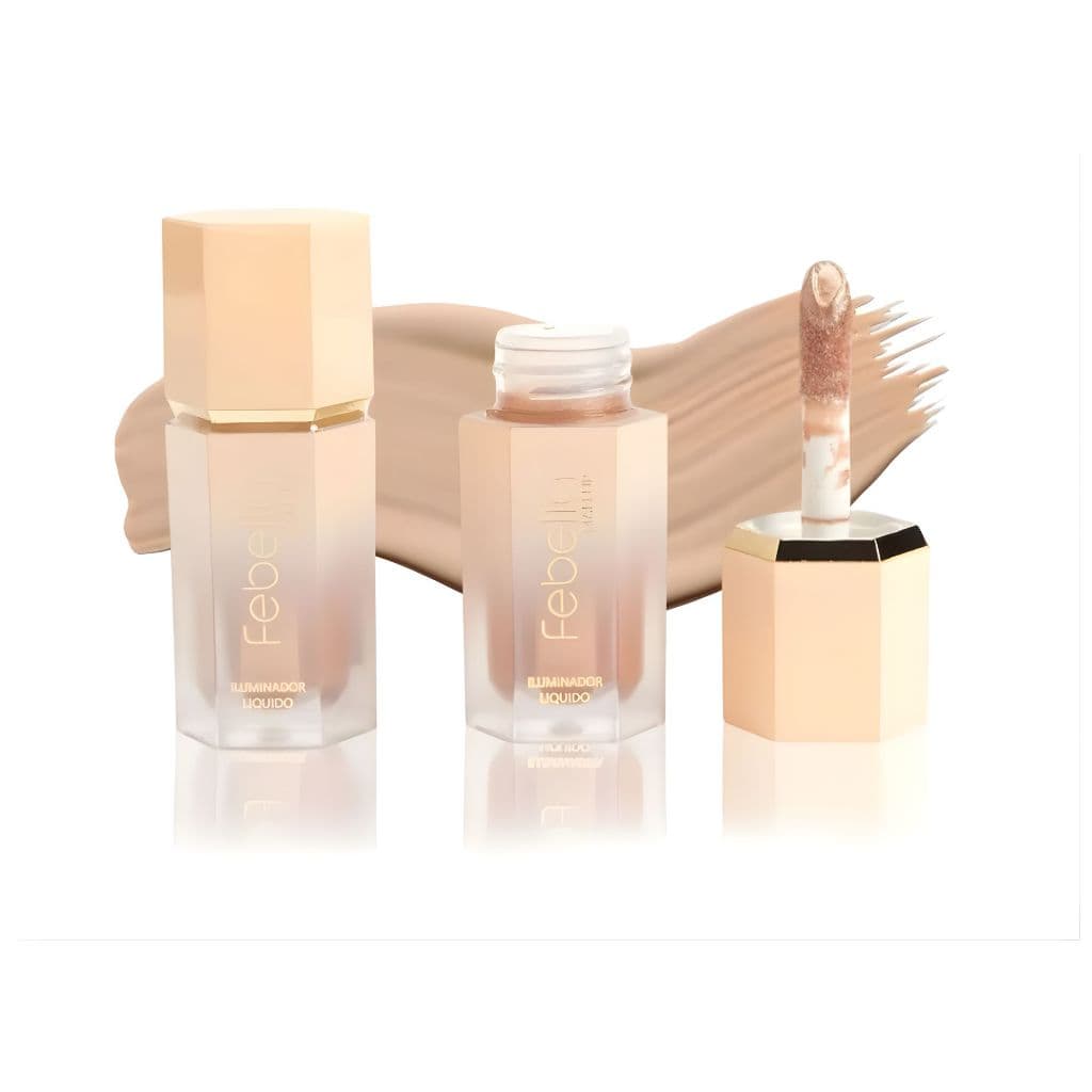 Iluminador Líquido Febella Makeup – Brilho Natural e Sofisticado ILU50112