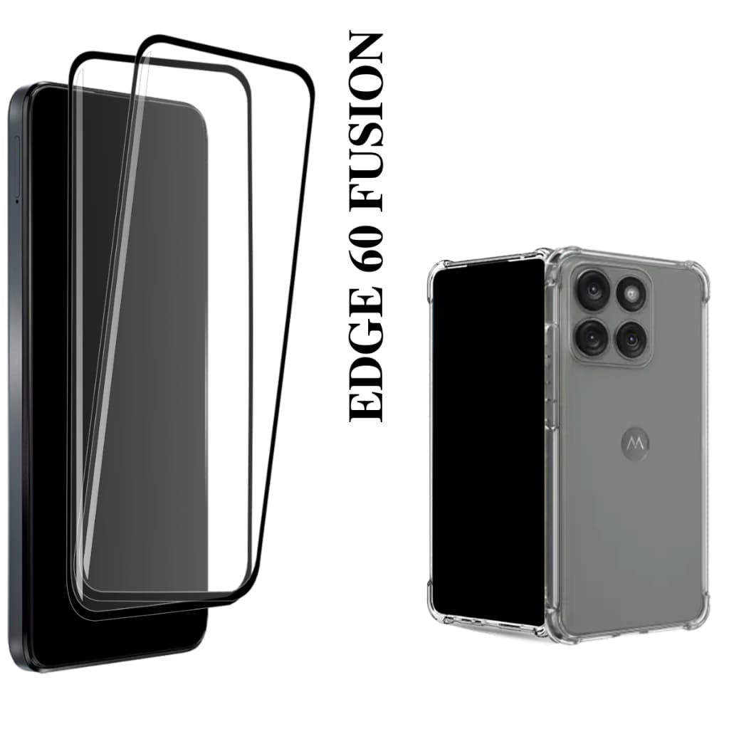 2 Películas Para Edge 60 Fusion - Capinha Anti Impacto